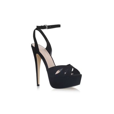 Carvela Black 'Layer' high heel sandals
